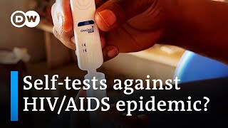 Could AIDS end by 2030? HIV self-test kits allow people to test in private | DW News