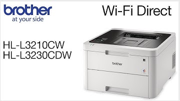 Connect to HLL3230CDW with Wi-Fi Direct