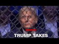 Trump sits cage-side during UFC Freedom 250