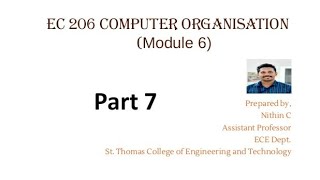 EC 206 COMPUTER ORGANISATION  MOD 5 (KTU) PART 7 DMA_ NITHIN C