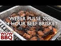 Weber Pulse 2000 BBQ - 24 Hour Beef Brisket
