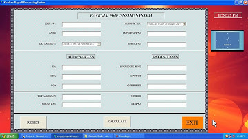 visual basic payroll processing mp4 The link is , http  www mediafire com mfuyl0xcrbp0wrv