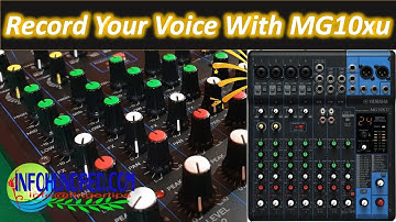 Yamaha MG10XU setup with mobile for voice recording || Connect MG10xu with android