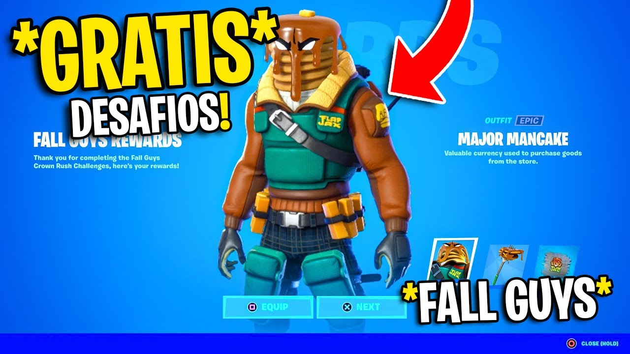 Fortnite x Fall Guys: cómo participar en Choque de Coronas