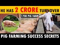 This Farmer has 2 Crore Turnover..! Pig Farming Business Secrets for Beginners | Piggery Farm Design