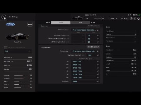 Gran Turismo Sport Ford GT 06 1/4 Drag Tune - YouTube