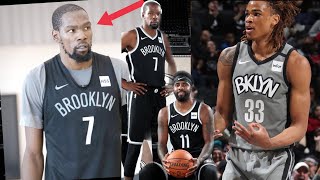 #brooklynnets #kevindurant #kyrieirving