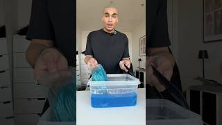 I Dyed A Blonde Wig Blue And Didnt Expect This