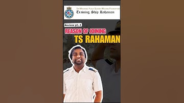 TS Rahaman Institute Review Part-1:Reason for joining TS Rahaman #ytshorts #seafarer #tsrahaman #sea