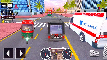 Tuk Tuk auto rickshaw driver game - driving games fans - Android iOS Gameplay #21