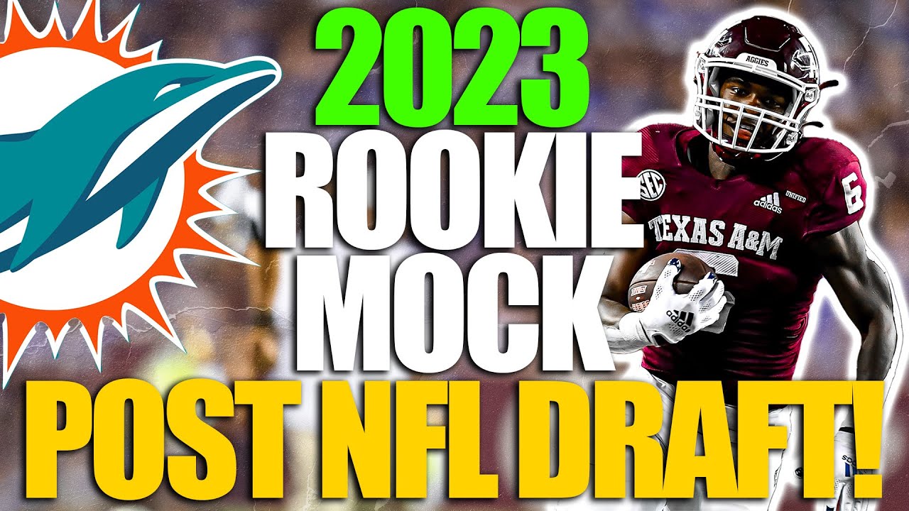 2023 Dynasty Football Rookie Mock Draft Post NFL Draft YouTube