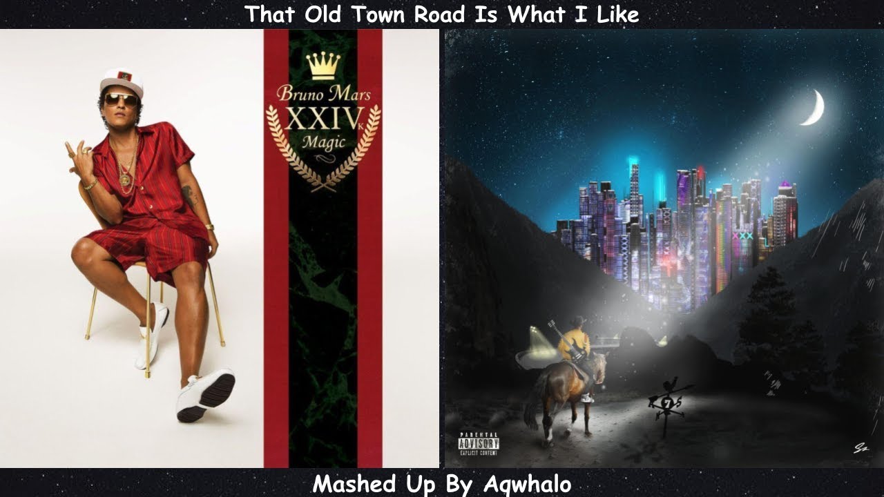 That's What I Like/Old Town Road Mashup - Bruno Mars, Lil Nas X & Billy Ray Cyrus