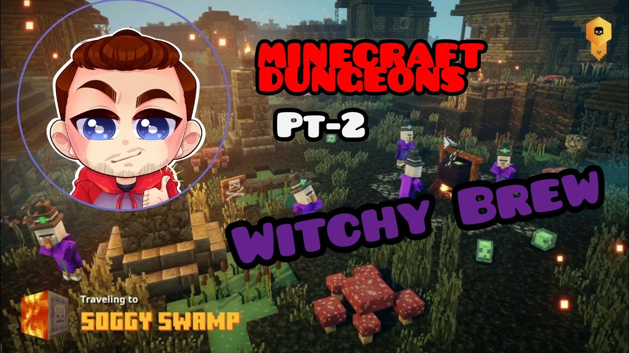Minecraft Dungeons pt "Witchy Brew" YouTube