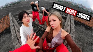 Money Heist Korea Escape From Angry Girlfriend And Her Friends Epic Parkour Chase Pov