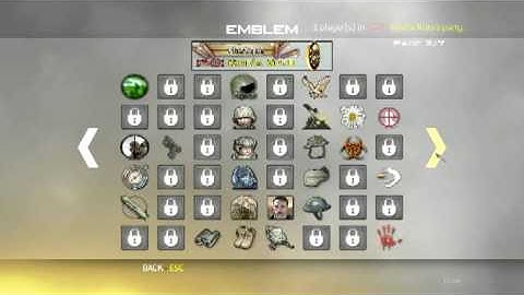 COD MW2 - Spinning 10th prestige emblem