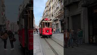 Tram on the street #tram #travel