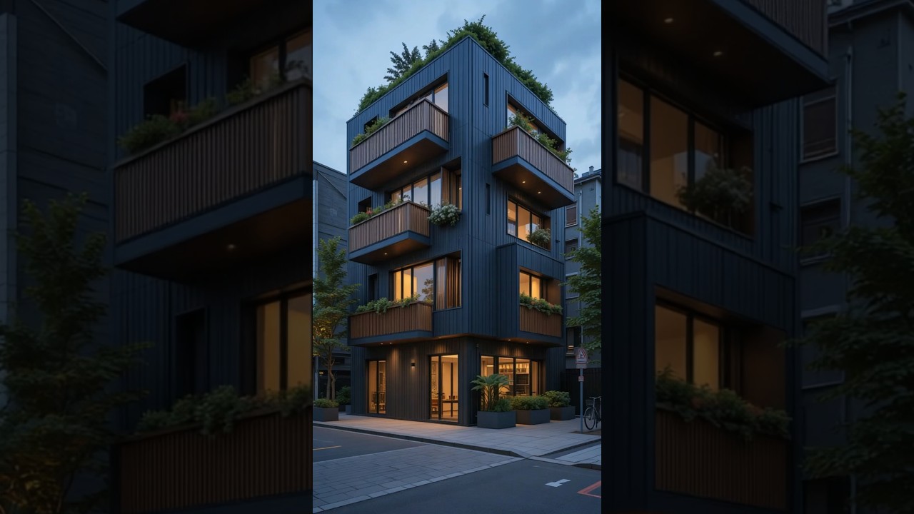 Minimalist Living Hits the City! 🌆✨ | Urban Modular Townhouse Design