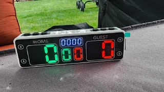 YZ Upgraded Digital Scoreboard with Timer, Mini Magnetic Electronic Scoreboard Review screenshot 2