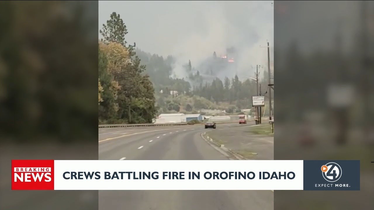 FIREWATCH Evacuations ordered for wildfire burning near Orofino YouTube