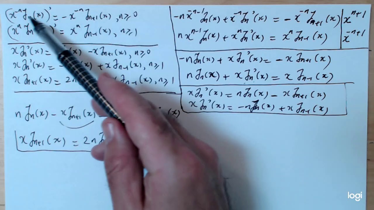 Lecture 34 part 2 (Computation with Bessel functions) - YouTube