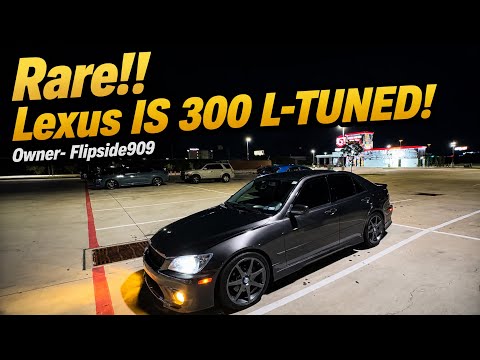 Ryan’s (Flipside90) Original 2001 Lexus IS 300 L Tuned! Extremely Rare!