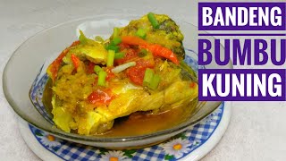 Resep bandeng bumbu kuning || cara masak bandeng bumbu kuning || bandeng bumbu kuning