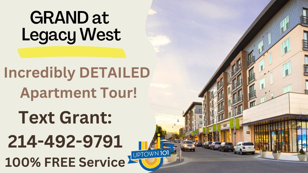 Grand at Legacy West | Plano TX | LOVE the 1 Bedroom Model!