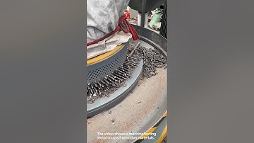 Metal scrap sorting machine- Good tools and machinery can increase work efficiency