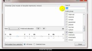 Guitar Pro 6 scale tool