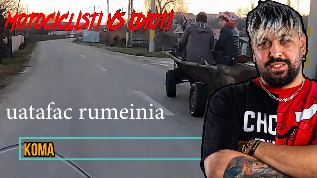 IMOGEN REACTIONEAZA LA MOTOCICLISTI VS IDIOTI 15?!?