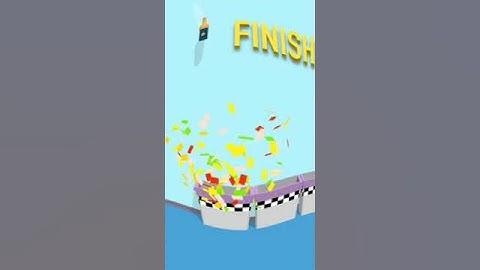 Bottle Jump 3D 🍼 Very Satisfying And Relaxing {ASMR Slicing Game} #shorts