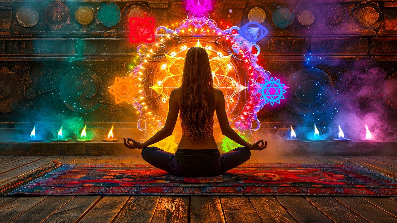 "Boost Your Aura" Attract Positive Energy Meditation Music, 7 Chakra ...