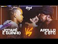 (FORMATO INÉDITO) JOTAPÊ E NEGROTE (+TUBARÃO) X APOLLO E BTC (+LEVINSK) | GRANDE FINAL | BDA 446