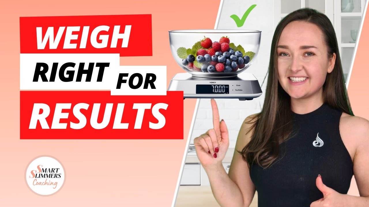 How To Use A Food Scale For Accurate Calorie Counting YouTube