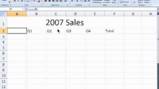 Free Speech Recognition Tutorial 8 - Dictating To Excel