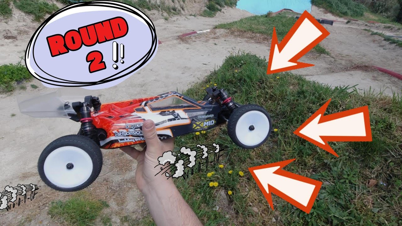 Hobbytech X-mid | Je continue à le prendre en main | Les pneus arrière souffre!