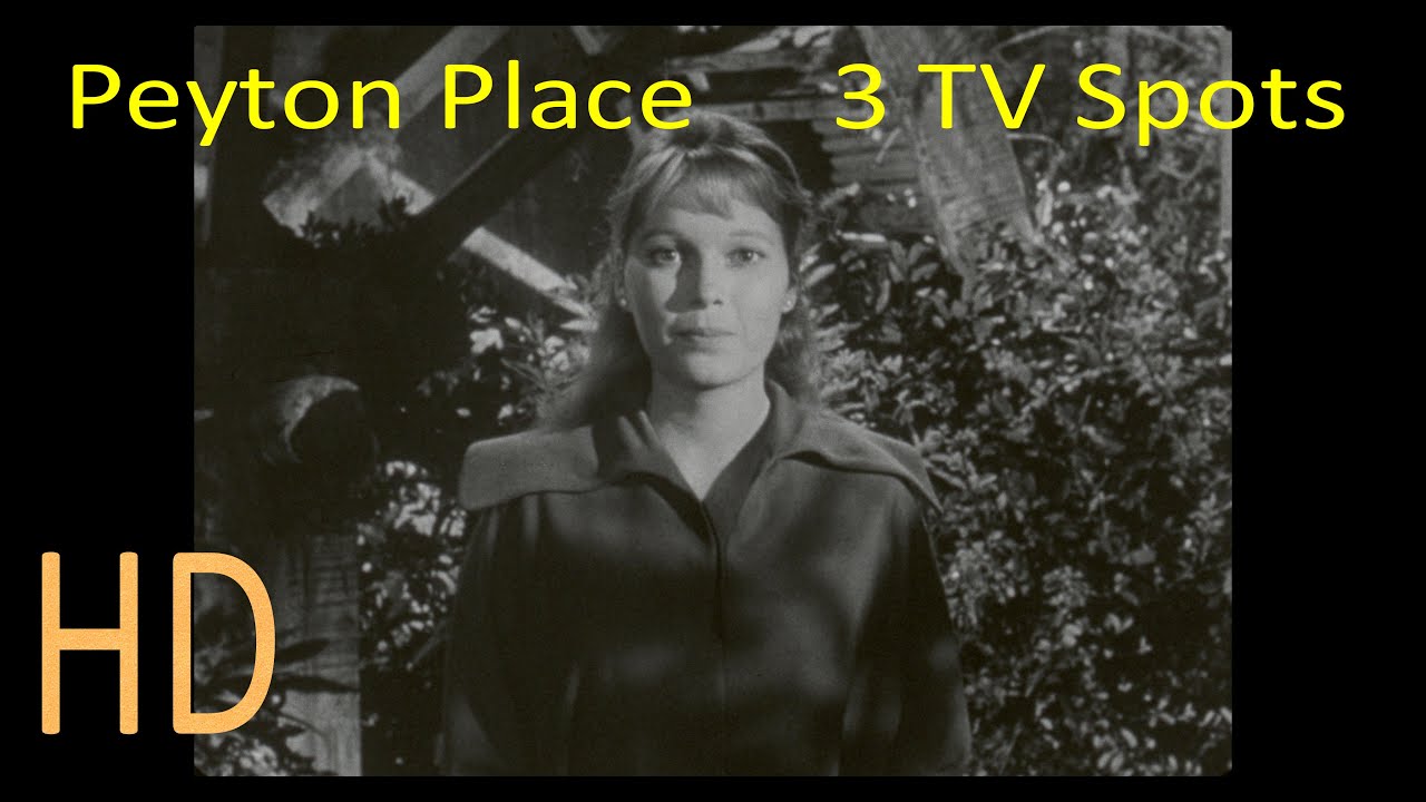 Peyton Place 3 TV Spots 1964 - 1969 4K Trailer HD Paul Langton Mia Farrow Barbara Parkins Drama
