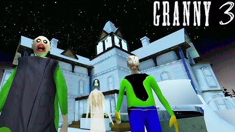 Granny 3 In Horror Baldi Mode Full Gameplay