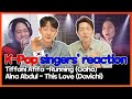 K-pop singers' reaction to Tiffani Afifa -Running (Gaho), Aina Abdul - This Love (Davichi) | EP8