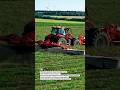 Disc Mower Conditioner Boosts Harvest Speed Dramatically #HayHarvest #FarmMachinery #AgriTech