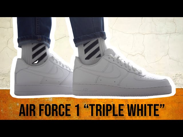 air force 1 white on feet｜TikTok Search