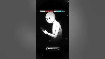 Things introverts are good at ✌️|Relatable quotes |#anime #quotes #shorts