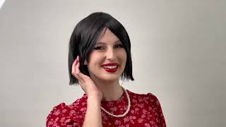 DELUXE Black Bob Short Fashion Wig - By Allaura