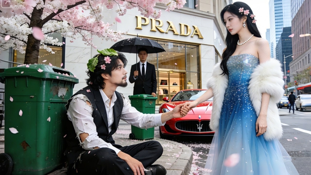 가난한 가정교사가 마지막 돈을 다 써서 노숙자 거지를 도왔는데, 알고 보니 그가 숨겨진 CEO였다! 사랑!#drama