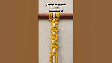 Macrame for Beginners Class 211 #macrame #macramedesigns #macramepattern #bracelet #braceletdesigns