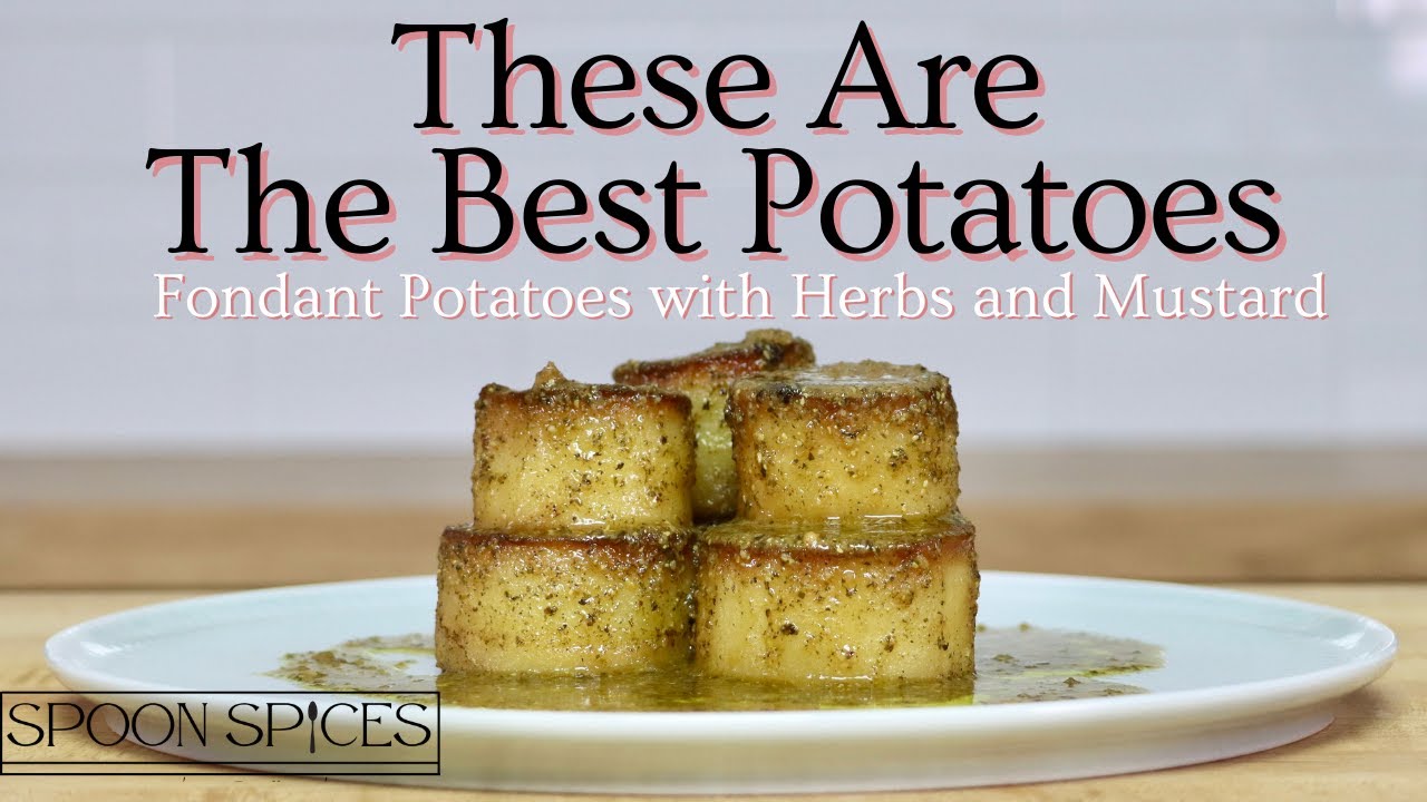 Easy Potato Recipe Fondant Potatoes YouTube