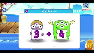 Adapted Mind-Math - Level 13-  First Grade Lessons - Fishing Game - Addition