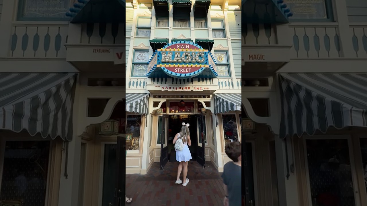 The Secret Magic Shop Inside Disneyland - YouTube