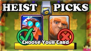 The BEST Heist Cards (Draft Tips) 🍊