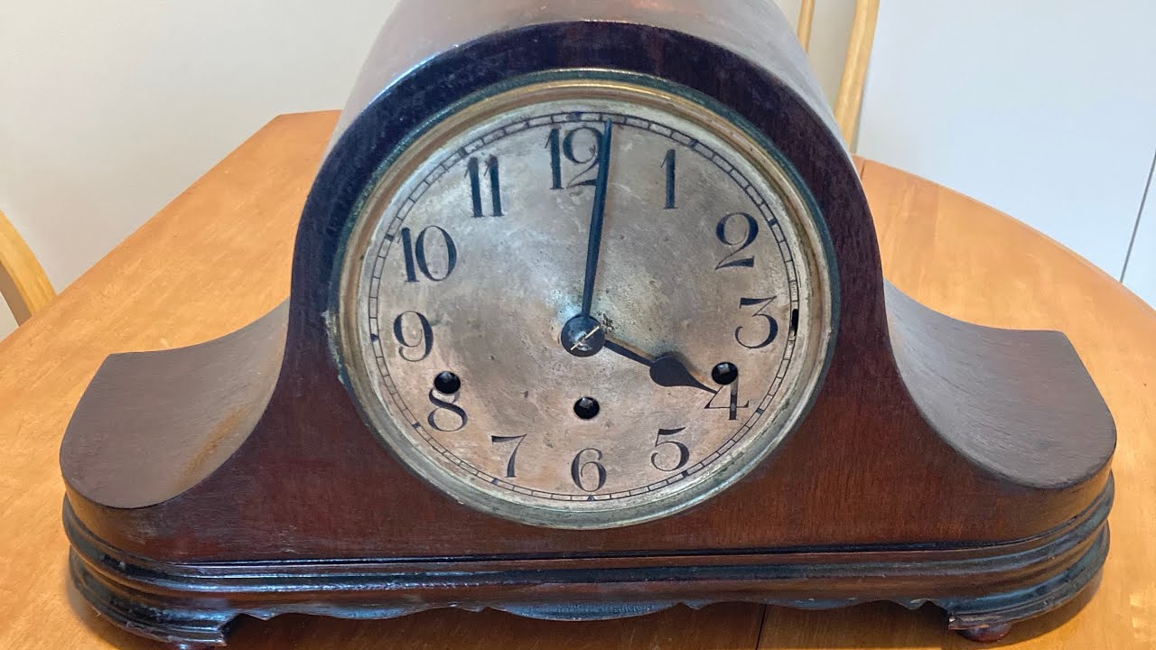 1927 Kienzle Westminster Chimes Mantel Clock YouTube
